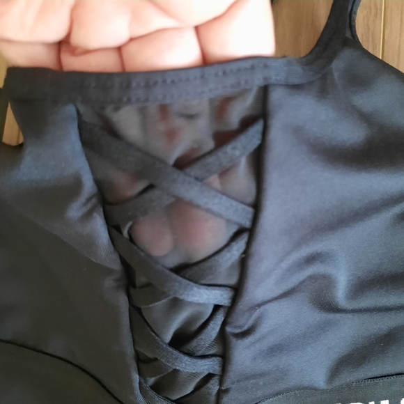 Victoria Sport The Player Sports Bra by Victoria Secret Black Athletic Size S - Picture 4 of 13
